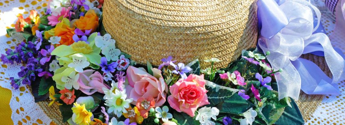 Spring Hat Decorating