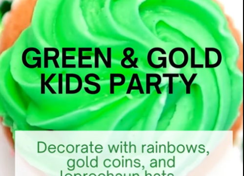 Green cupcake