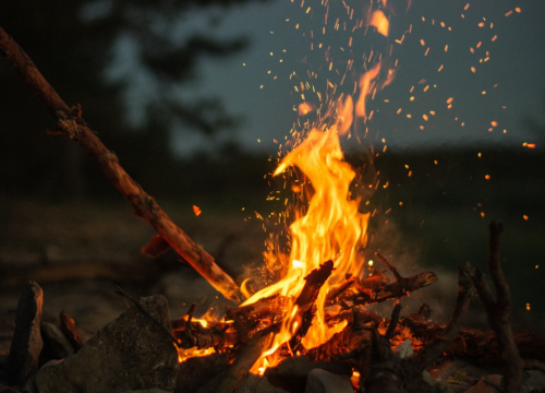 Beach Bonfire 1